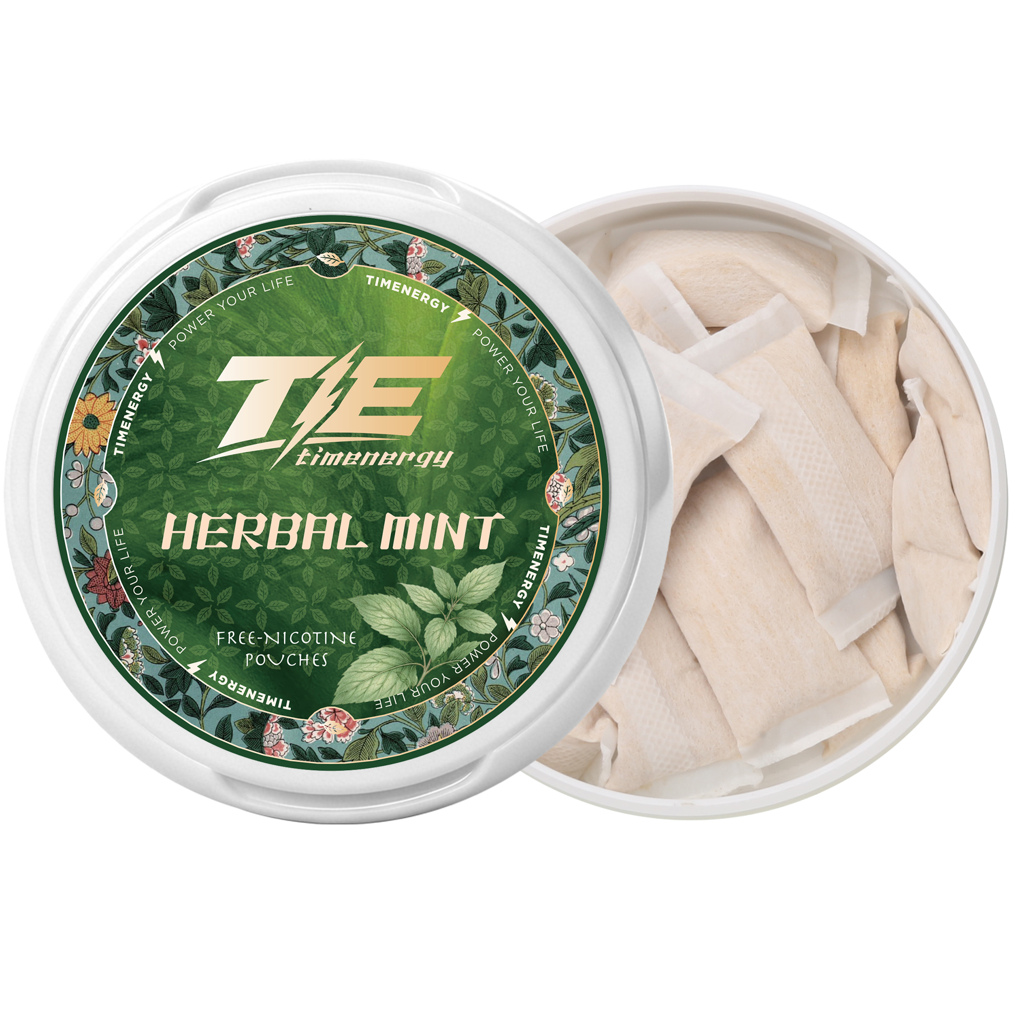 Timenergy Herbal Zen Pouches tin
